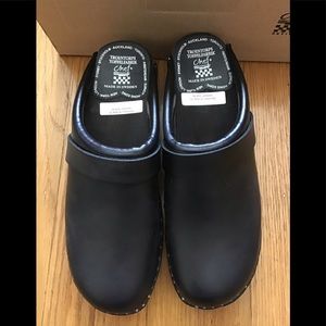 Chef Revival Wood Sole Clogs 40 (10) NWT